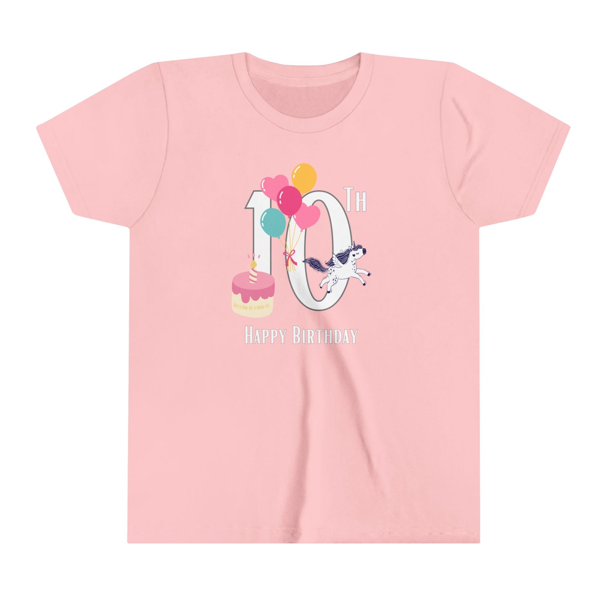 Happy 10th Birthday Unicorn Tee